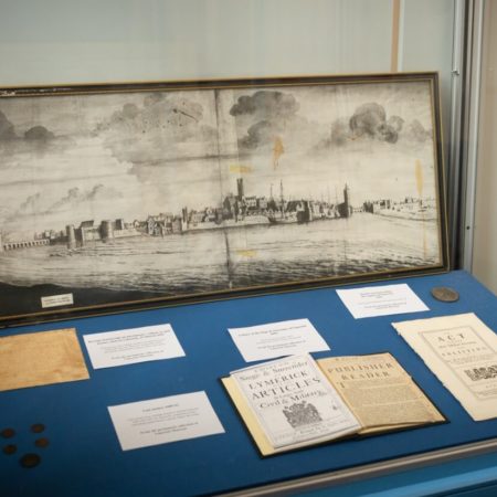 Exhibit at the Wild Geese Museum